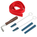 Professional Piano Tuning Kits Set 1 Hammer & 1 Temperament Strip & 4 Mutes for Piano Mantianance