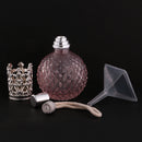 Vintage Crystal Perfume Fragrance Bottle Spray Atomizer Refillable Makeup Tools Kits Replacement Glass 100ml DIY Lady Gift Pink