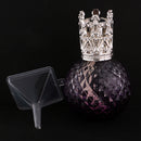 Vintage Crystal Perfume Fragrance Bottle Spray Atomizer Refillable Makeup Tools Kits Replacement Glass 100ml DIY Lady Gift Purple