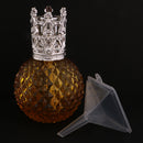 Vintage Crystal Perfume Fragrance Bottle Spray Atomizer Refillable Makeup Tools Kits Replacement Glass 100ml DIY Lady Gift Yellow