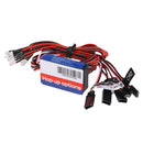 12 LED 4 Colors Flashing Light System Kit for RC Car Yokomo Kits 4.8-6.0V