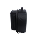 Black 14" Snare Drum Kit Bag with Portable Shoulder Straps & Side Pocket