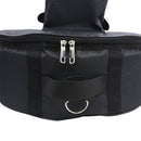 Black 14" Snare Drum Kit Bag with Portable Shoulder Straps & Side Pocket