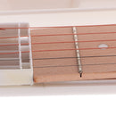 Portable Pocket Guitar 6 Fret Model Wooden Practice 6 Strings Guitar Trainer