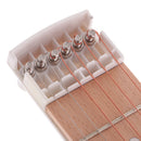 Portable Pocket Guitar 6 Fret Model Wooden Practice 6 Strings Guitar Trainer
