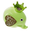 Crown Elephant Money Saving Box Pot Children Piggy Bank Cash Storage Green