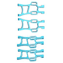 4 Pcs Rear Front Lower Suspension Arms Upgrade Parts for RC 1/10 Redcat HSP Car Truck Buggy Model Toy