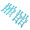 4 Pcs Rear Front Lower Suspension Arms Upgrade Parts for RC 1/10 Redcat HSP Car Truck Buggy Model Toy