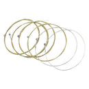 6pcs/ Set E B G D A E Guage Guitar String Steel Core Fit for Acoustic Guitar Prats