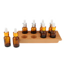 Montessori Materials Wooden Tray w/ 8 Bottles for Kids Child Taste Training