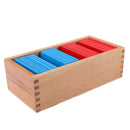Kids Montessori Materials Kindergarten Teaching Aids a-z A-Z Alphabet Box