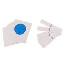 Montessori Preschool Fraction Learning Math Toy Paper Card for Kids Children