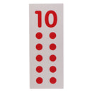 Kids Children Montessori Educational Digital Chips Card Paper for Math Toys