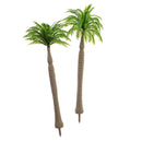 20 Piece Mini Coconut Green Tree Models For Scenery Landscape Layout 1/100