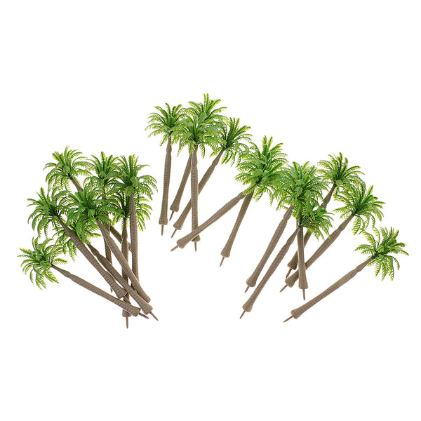 1/250 Simulation Coconut Tree Models for Garden Park Scenery Diorama Layout