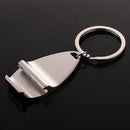 Zinc Alloy Beer Bottle Opener Wine Cap Lifter Keychain Keyring for Party Fun Bar Tool Gift