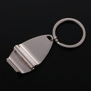Zinc Alloy Beer Bottle Opener Wine Cap Lifter Keychain Keyring for Party Fun Bar Tool Gift