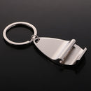 Zinc Alloy Beer Bottle Opener Wine Cap Lifter Keychain Keyring for Party Fun Bar Tool Gift