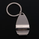 Zinc Alloy Beer Bottle Opener Wine Cap Lifter Keychain Keyring for Party Fun Bar Tool Gift