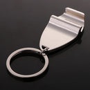 Zinc Alloy Beer Bottle Opener Wine Cap Lifter Keychain Keyring for Party Fun Bar Tool Gift