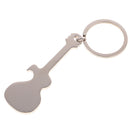 Guitar Key Chain Keyring Beer Bottle Opener Wine Cap Lifter Zinc Alloy Bar Accessories