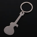 Guitar Key Chain Keyring Beer Bottle Opener Wine Cap Lifter Zinc Alloy Bar Accessories