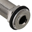 Quality Long Socket Guitar Jack Input Brass Straight Socket Guitar Parts