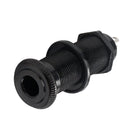 Guitar Cylinder Flush Mount Output Jack Low Pin Straight Socket for Guitar