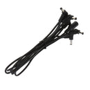 Guitar Effect Pedal 8 Way Ebow DC Power Supply Cables with 1A 9V DC Adapter