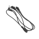 Guitar Pedal DC Power Cables with 3 Right Angle Plugs 30cm/11.81inch Length
