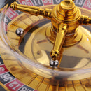 Roulette Wheel Drinking Game with 12 Shot Glasses for Novelty Alcohol Party
