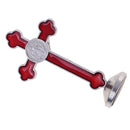 Durable Magnetic Bottom Cross Statue Crucifix Jesus Christianity Accessory 3.14 x 1.77inch