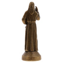 Mini Jesus Christ Statue Alloy Home Decoration Ornament Holy Religious Figurine 5cm Bronze