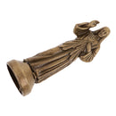 Mini Jesus Christ Statue Alloy Home Decoration Ornament Holy Religious Figurine 5cm Bronze