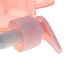 Portable 3 Pieces Press Pump Reusable Travel Size Bottles Set Makeup 288ml Coral Pink