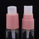 Plastic Refillable Travel Bottles Cream Jars Set for Shower Gel Shampoo Lotion Container Pink