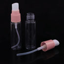 Plastic Refillable Travel Bottles Cream Jars Set for Shower Gel Shampoo Lotion Container Pink