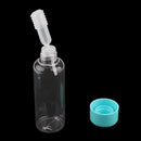 Plastic Refillable Travel Bottles Cream Jars Set for Shower Gel Shampoo Lotion Container Blue