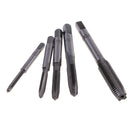 5Pcs/Lot M4/M5/M6/M8 HSS Machine Hand Tap Tapping Screw Metric Plug Hand Drill Bits Set
