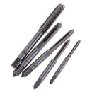 5Pcs/Lot M4/M5/M6/M8 HSS Machine Hand Tap Tapping Screw Metric Plug Hand Drill Bits Set