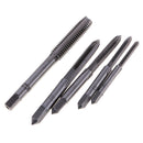 5Pcs/Lot M4/M5/M6/M8 HSS Machine Hand Tap Tapping Screw Metric Plug Hand Drill Bits Set