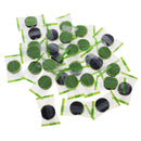 30 Piece Facial Natural Bamboo Charcoal Fiber Face Care DIY Compressed Mask Paper New
