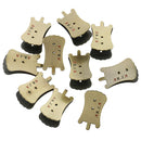 Metal Erhu Mute Quiet Practice Mute Clip Muffler for Chinese Erhu Hu Parts