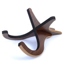 Wooden Foldable Stand Holder Supporter For Ukulele Mandolin Violin Brown