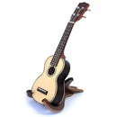 Wooden Foldable Stand Holder Supporter For Ukulele Mandolin Violin Brown