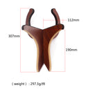 Wooden Foldable Stand Holder Supporter For Ukulele Mandolin Violin Brown