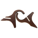 Wooden Foldable Stand Holder Supporter For Ukulele Mandolin Violin Brown