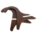 Wooden Foldable Stand Holder Supporter For Ukulele Mandolin Violin Brown