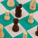 Portable Chess with Roll up Chessboard for Travel Camp Toys 13.77 x 3.14inch Small