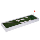 Mini Novelty Table Top Golf Game Board Game Golf Putting Green with Putter Ball Flag Set Toy Gift Men Women Fun Entertainment